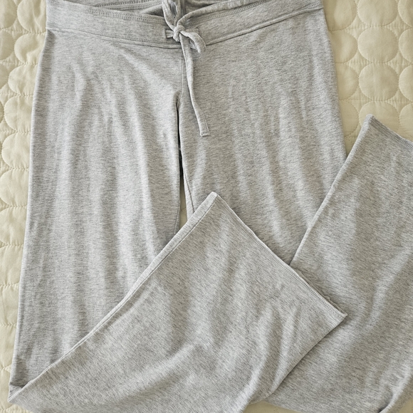 Skims Low Rise Crop Jersey Pant Light Heather Grey Size XXS - Picture 4 of 6